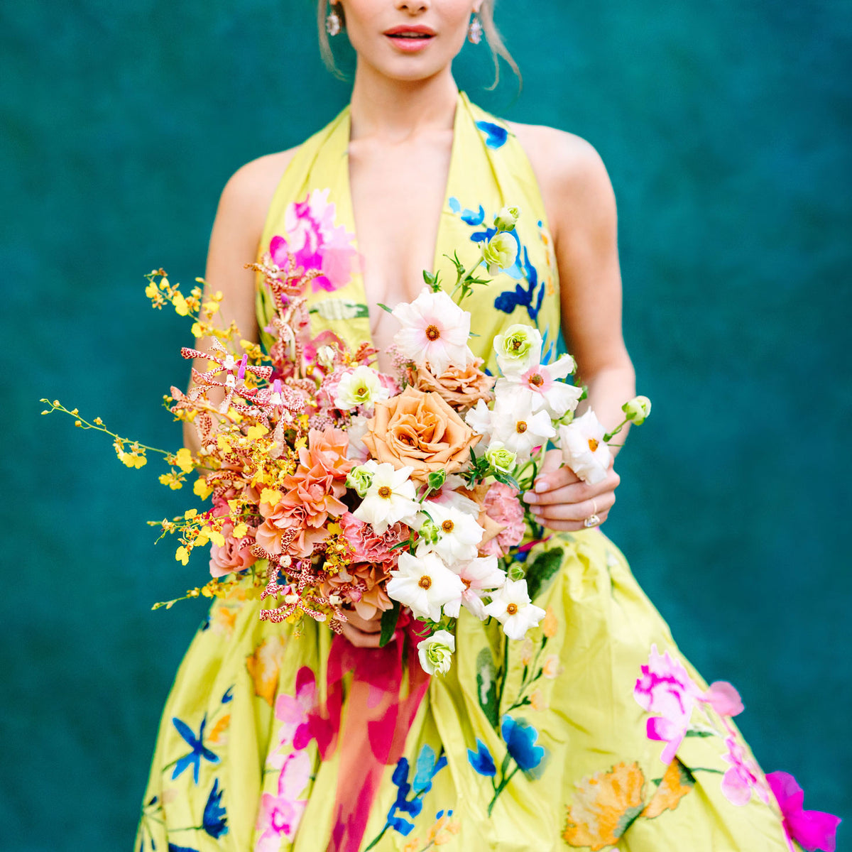 A Palm Springs Wedding Florist’s Dream Native Poppy