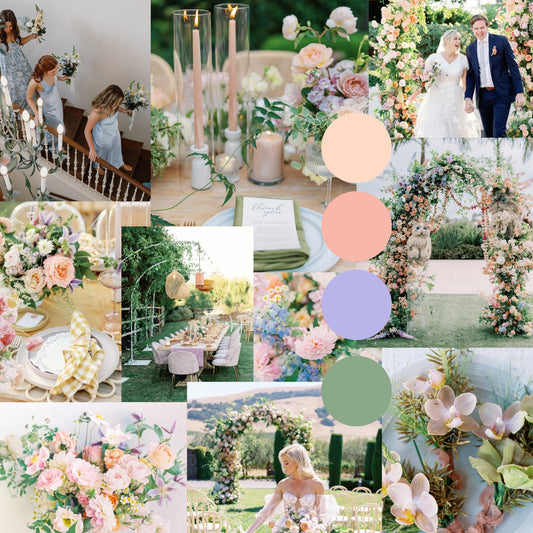 Our Most Popular Wedding Color Palettes