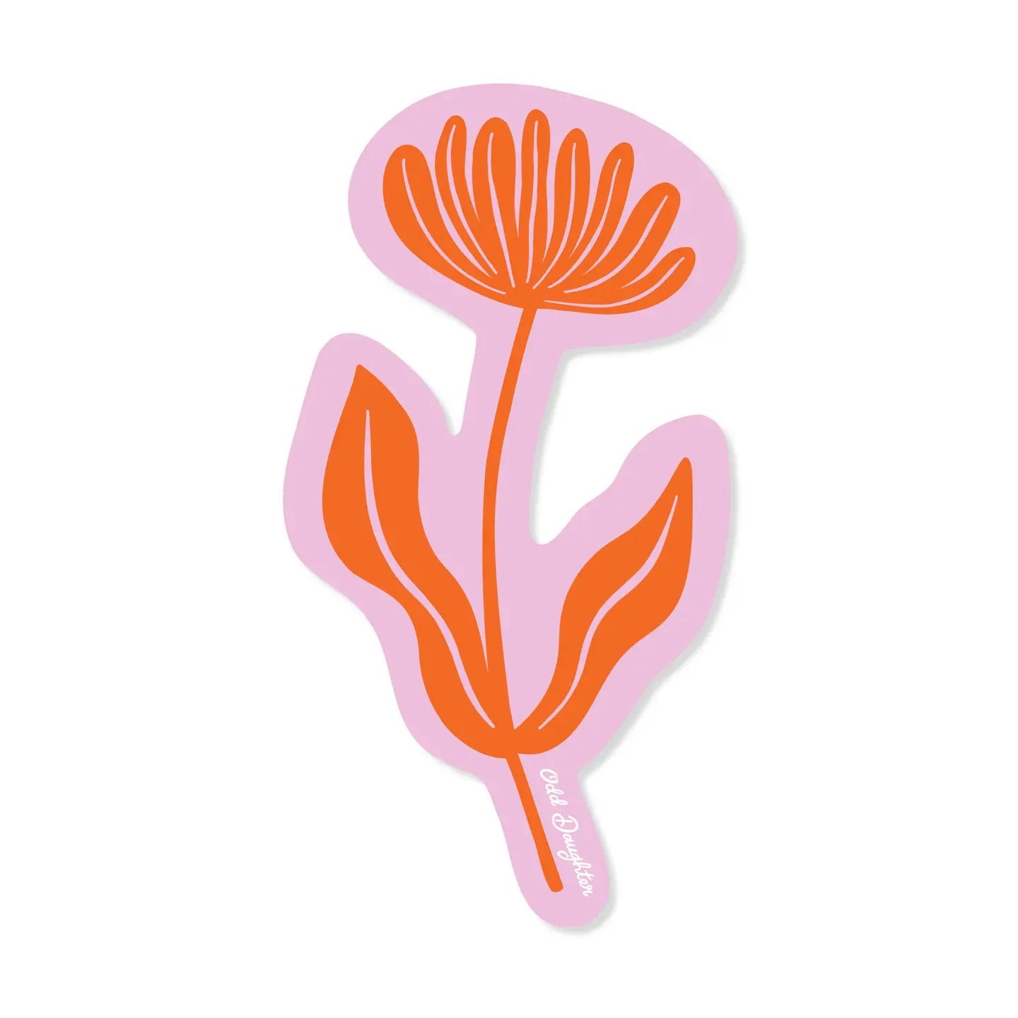 Red Flower - Vinyl Sticker