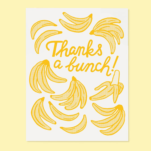Banana Thank You Card