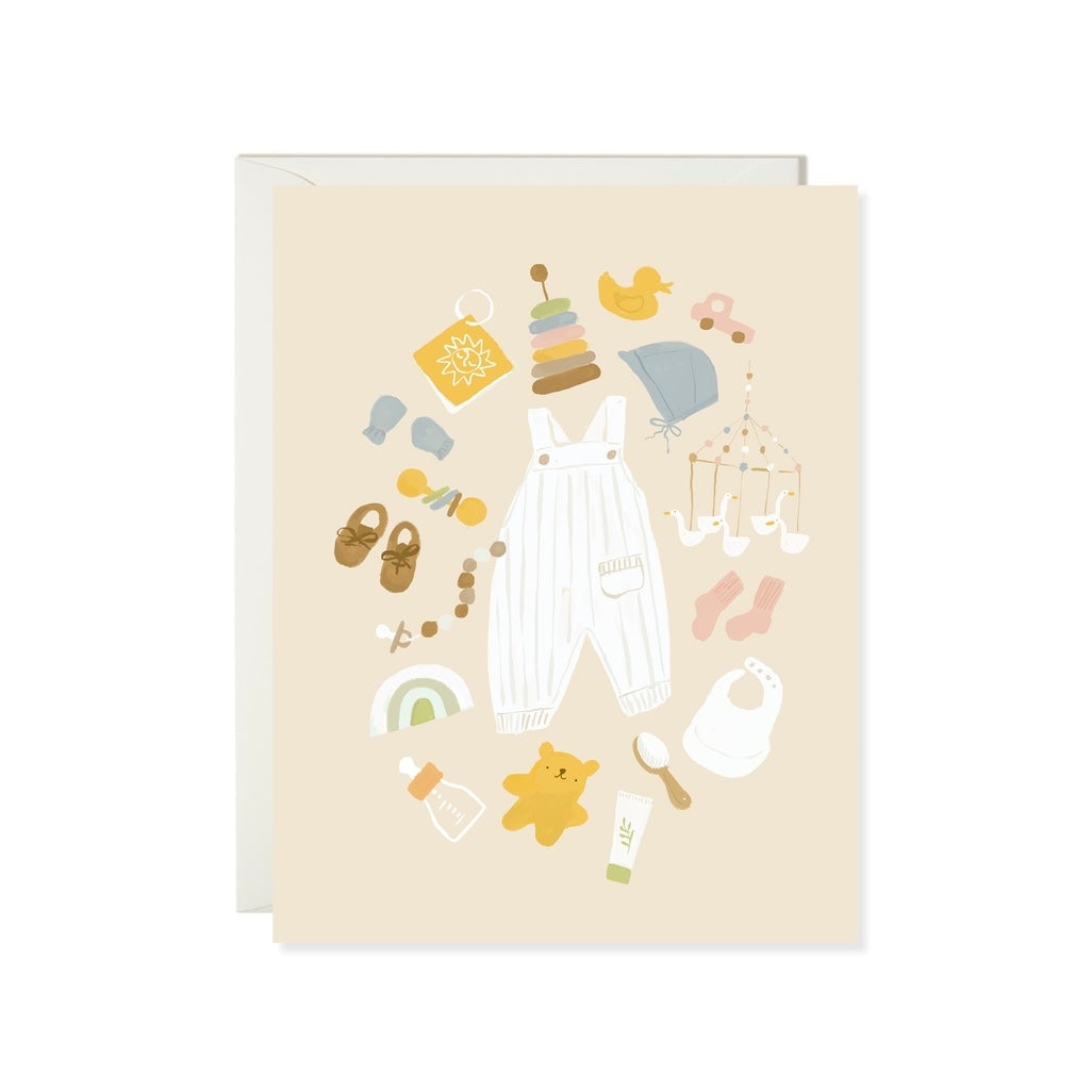 Baby Things Greeting Card