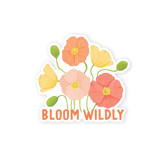 Bloom Wildly Sticker | Isabella MG & Co.