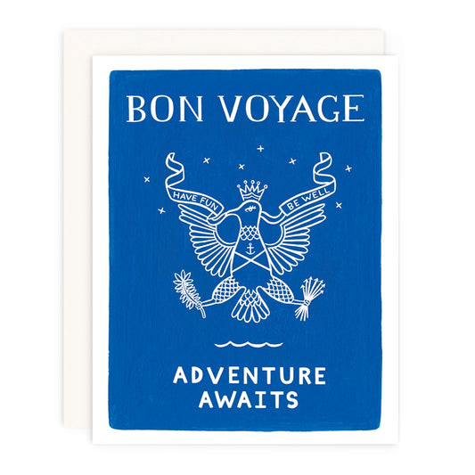 Bon Voyage Greeting Card