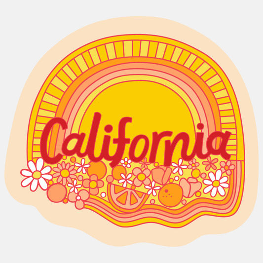 Cali Floral Sticker