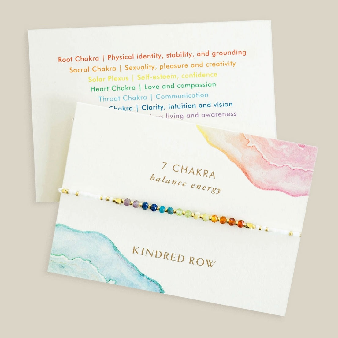 Rainbow Gemstone Stacking Bracelet