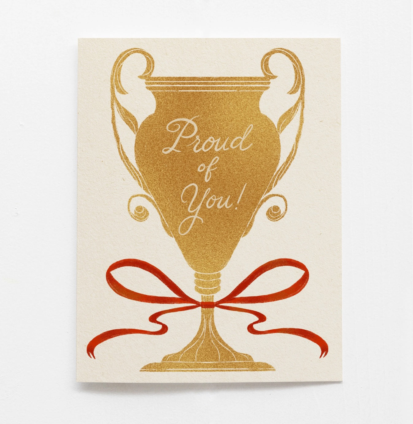 Congratulations Trophy Card | Olive & Co.