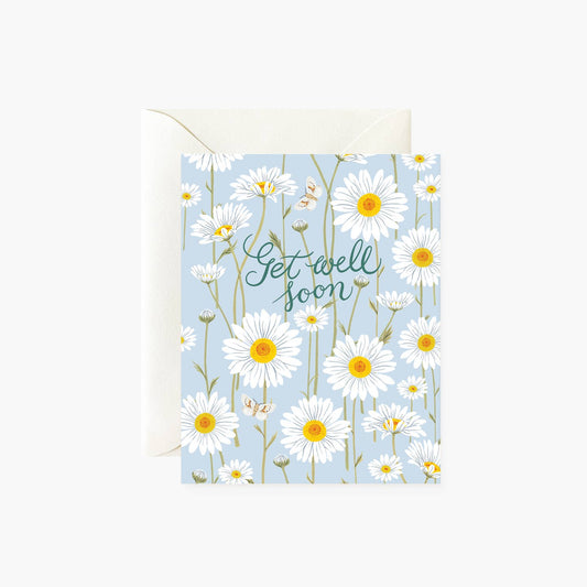 Floral Get Well Soon Card by Botanica Paper Co.