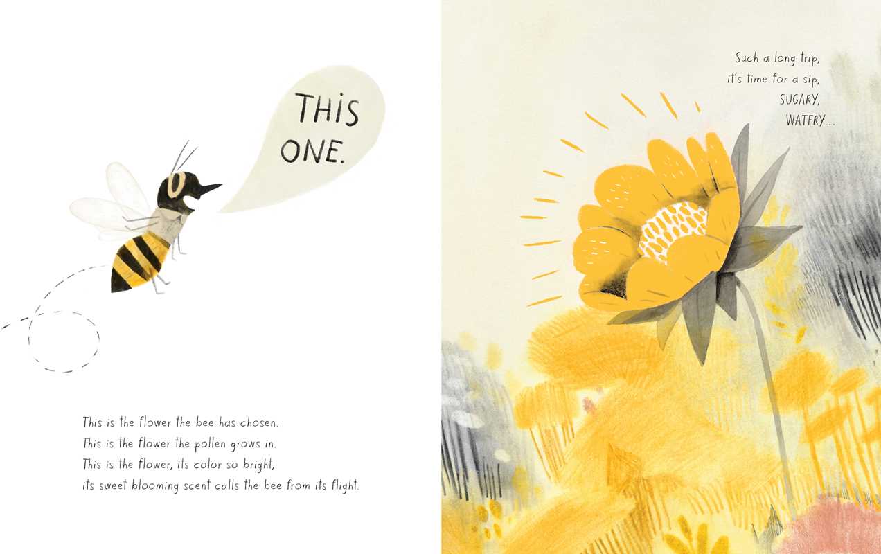 Story pages of Honeybee By Kirsten Hall