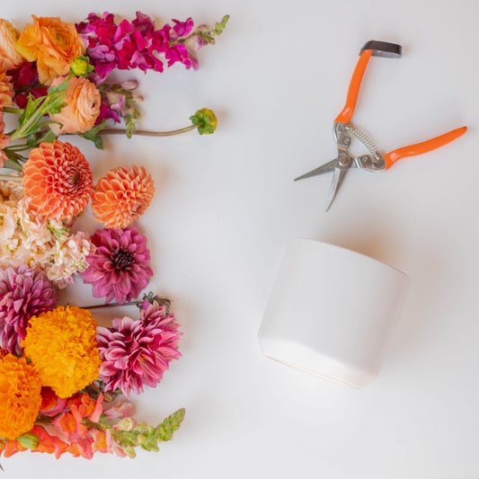 Oct. 6, 2024 - Flower Arranging 101 Workshop - Color Theory Series