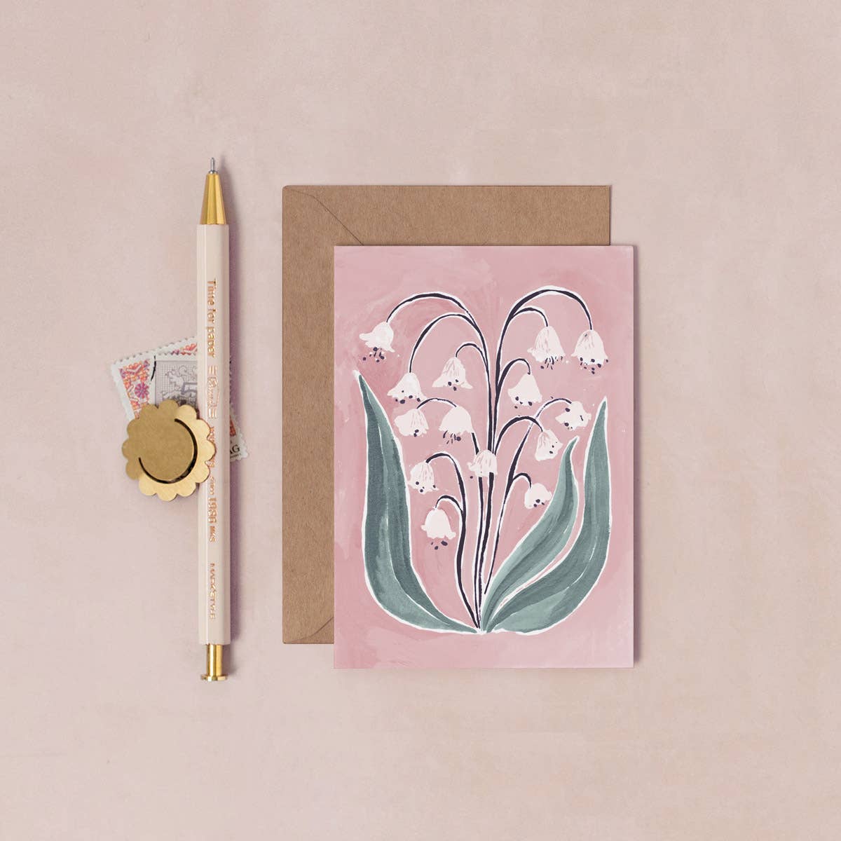 Lily of the Valley Mini Card | Sister Paper Co.