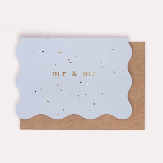 Mr and Mr Gay Wedding Card | Gay Wedding Gift | Lgbtq Cards