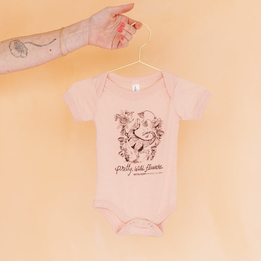 Florasaurus Baby Onesie - 2025 design