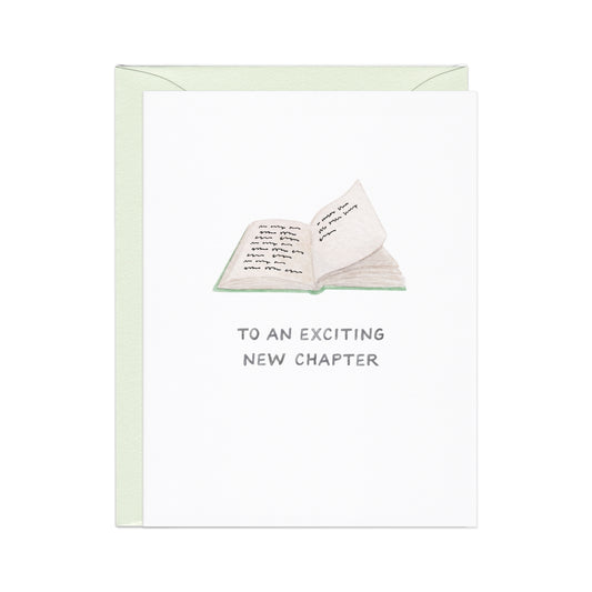 New Chapter Congrats Card from Amy Zhang