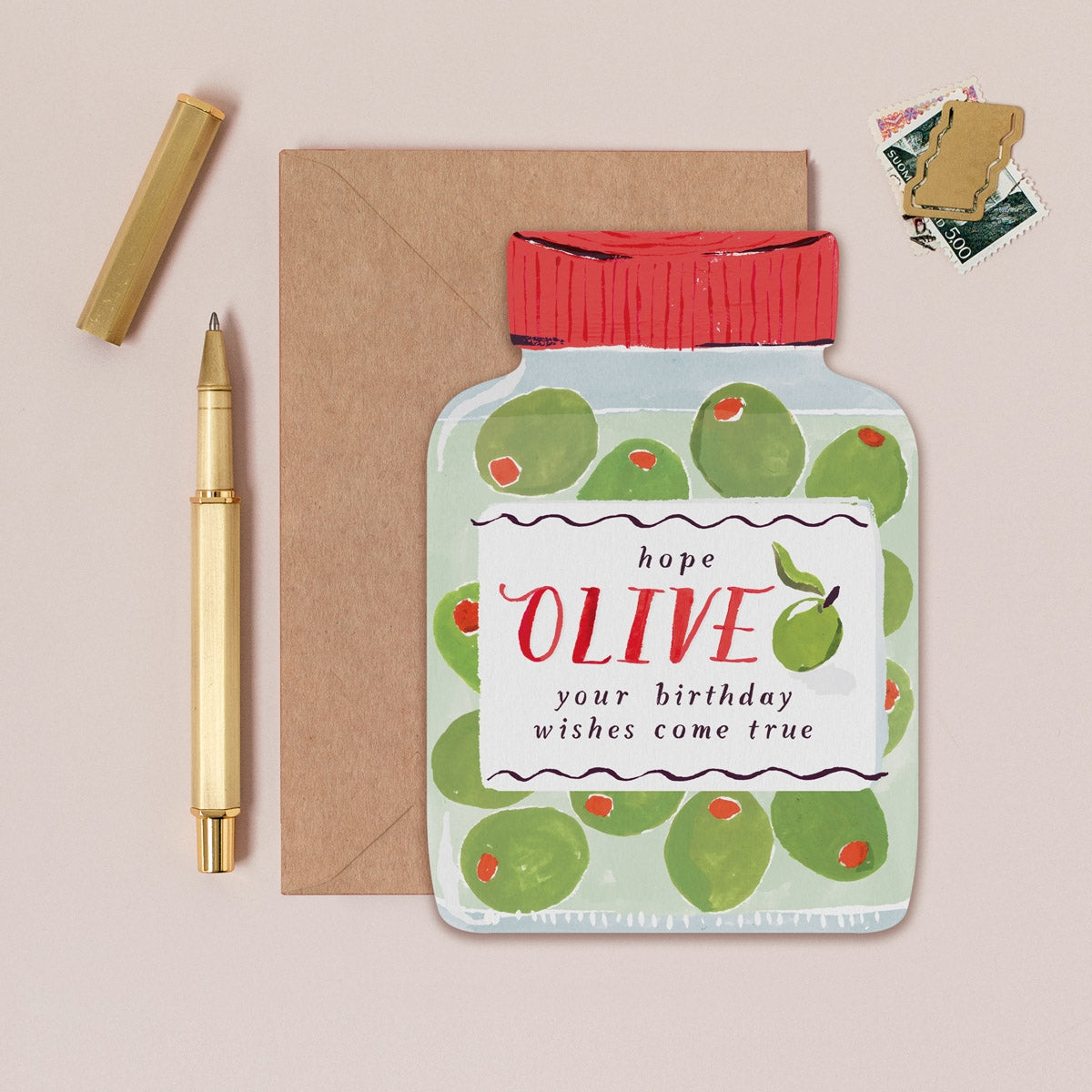 Olive Jar Birthday Card | Sister Paper Co.