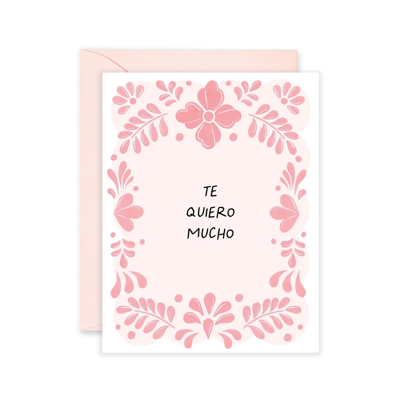 Te Queiro Mucho Spanish Greeting Card