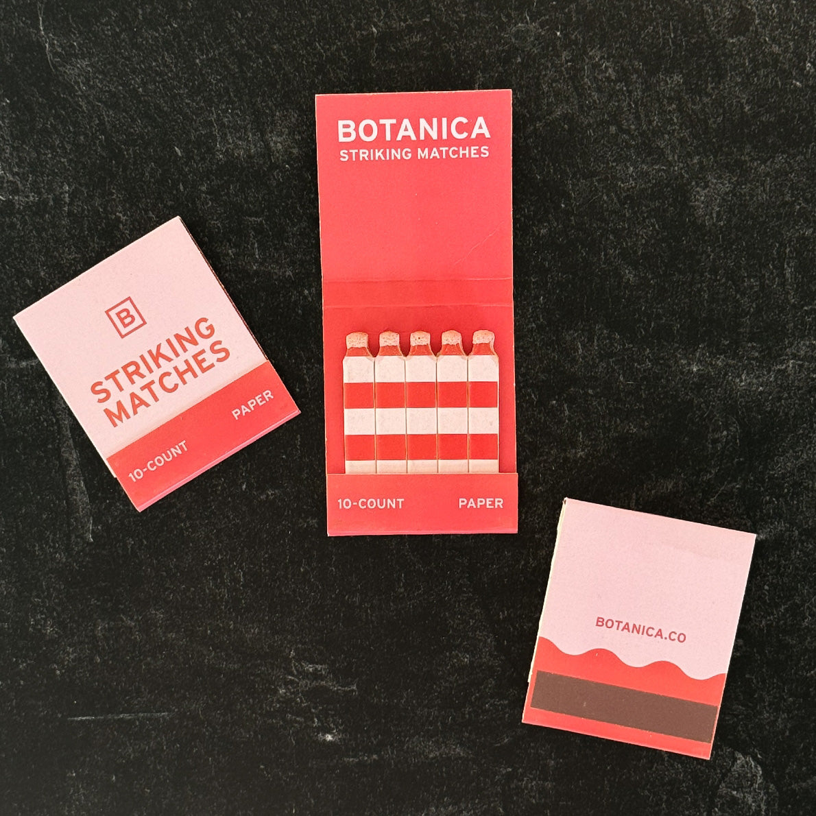 Striking Matches - Red