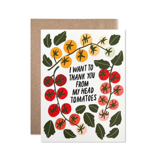 Thank You Tomatoes Card