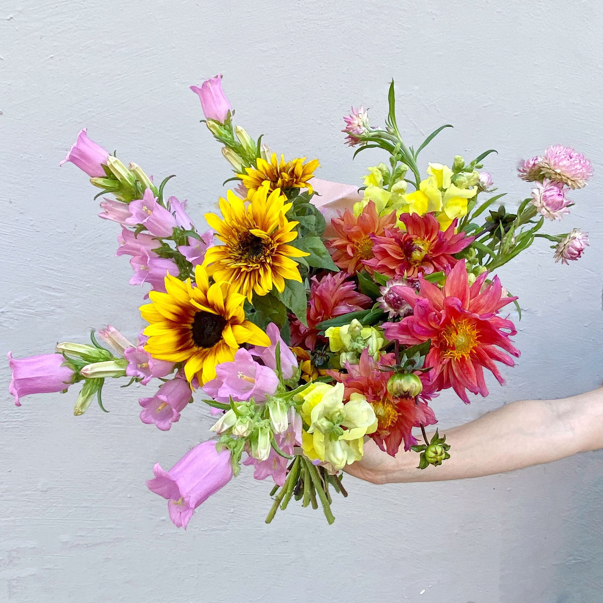 Grand LocallyGrown Flower Wrap Native Poppy