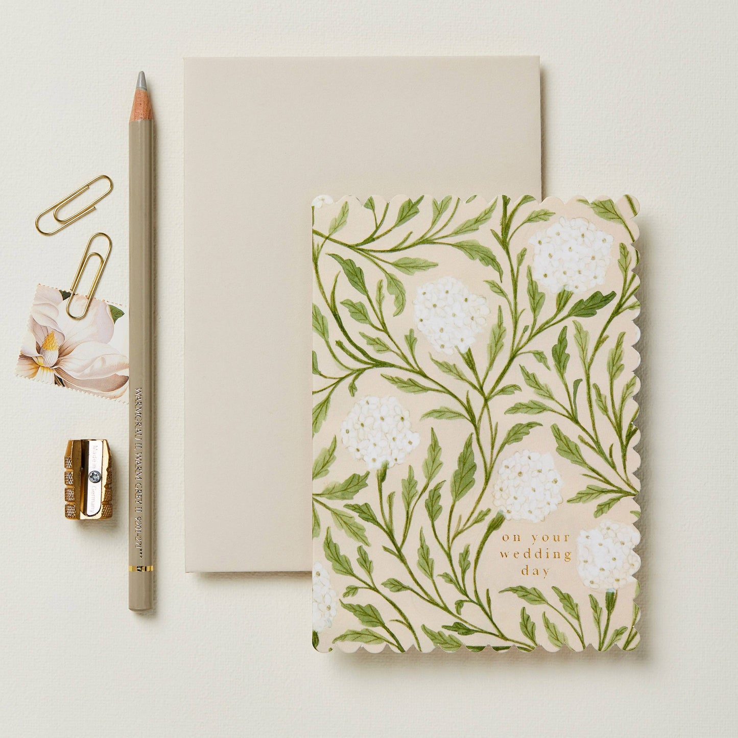 Floral Wedding Card | Wanderlust Paper