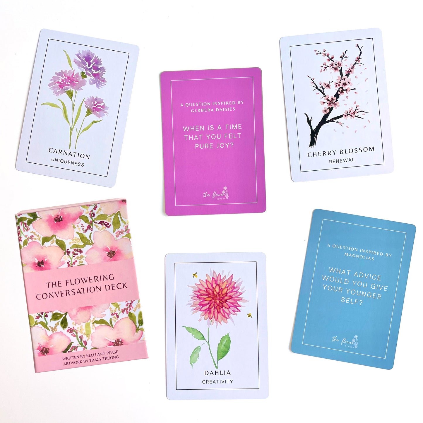 Flowering Conversation card deck