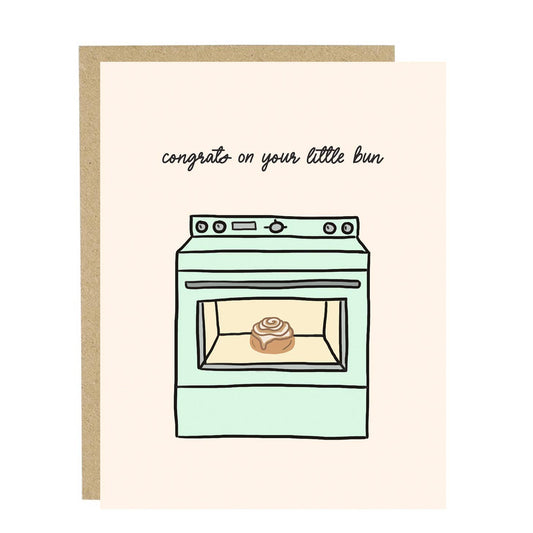 Congrats on your little bun card