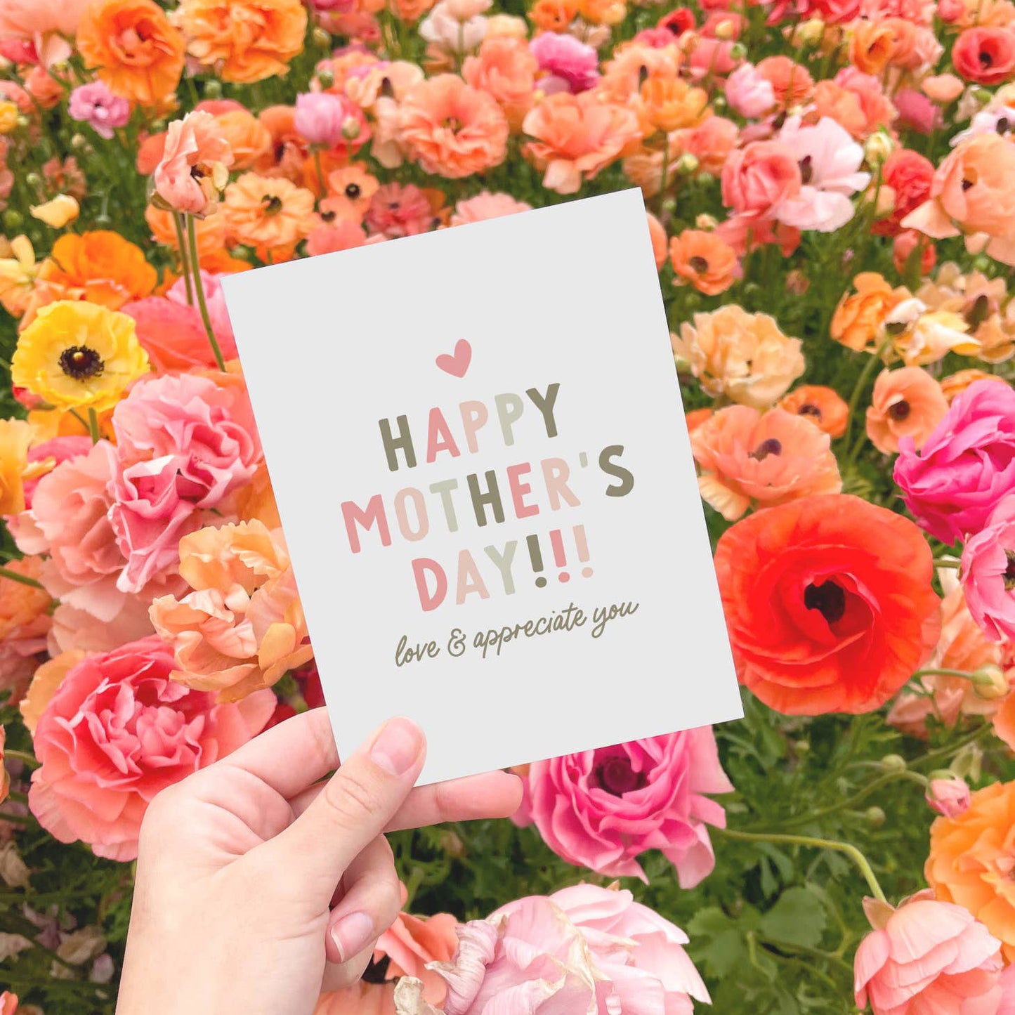 Mother's Day Appreciation Card