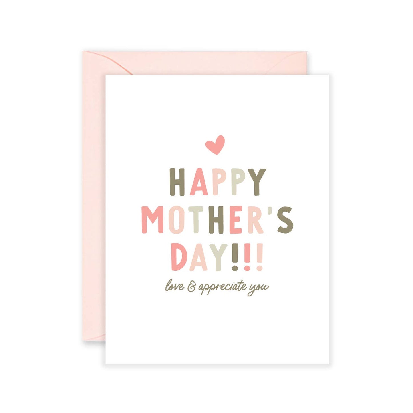 Mother's Day Appreciation Card