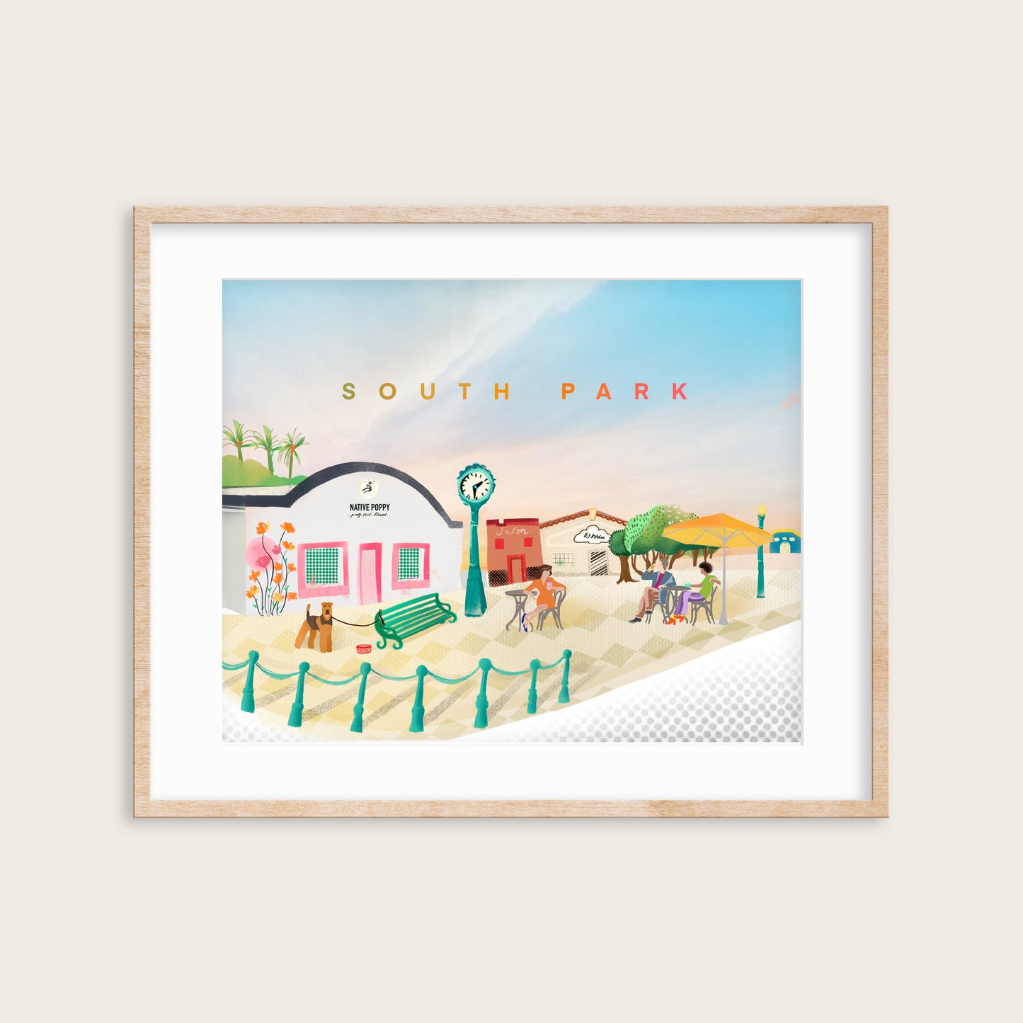 South Park Art Print from Kat Kerth Studio