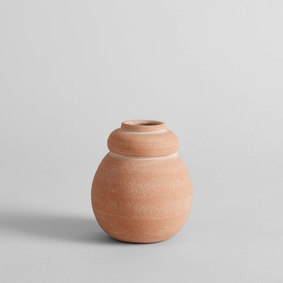 Whitewash Terracotta Bud Vase | Atuto