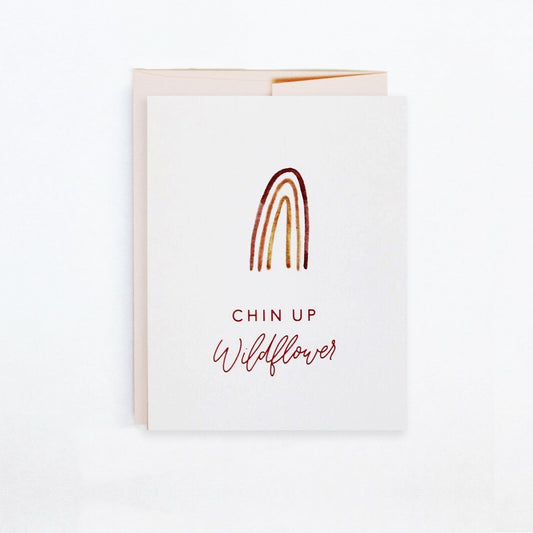 Chin Up Wildflower Card | Native Poppy
