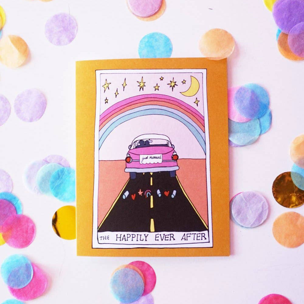 Happily Ever After Wedding Card | Ash + Chess