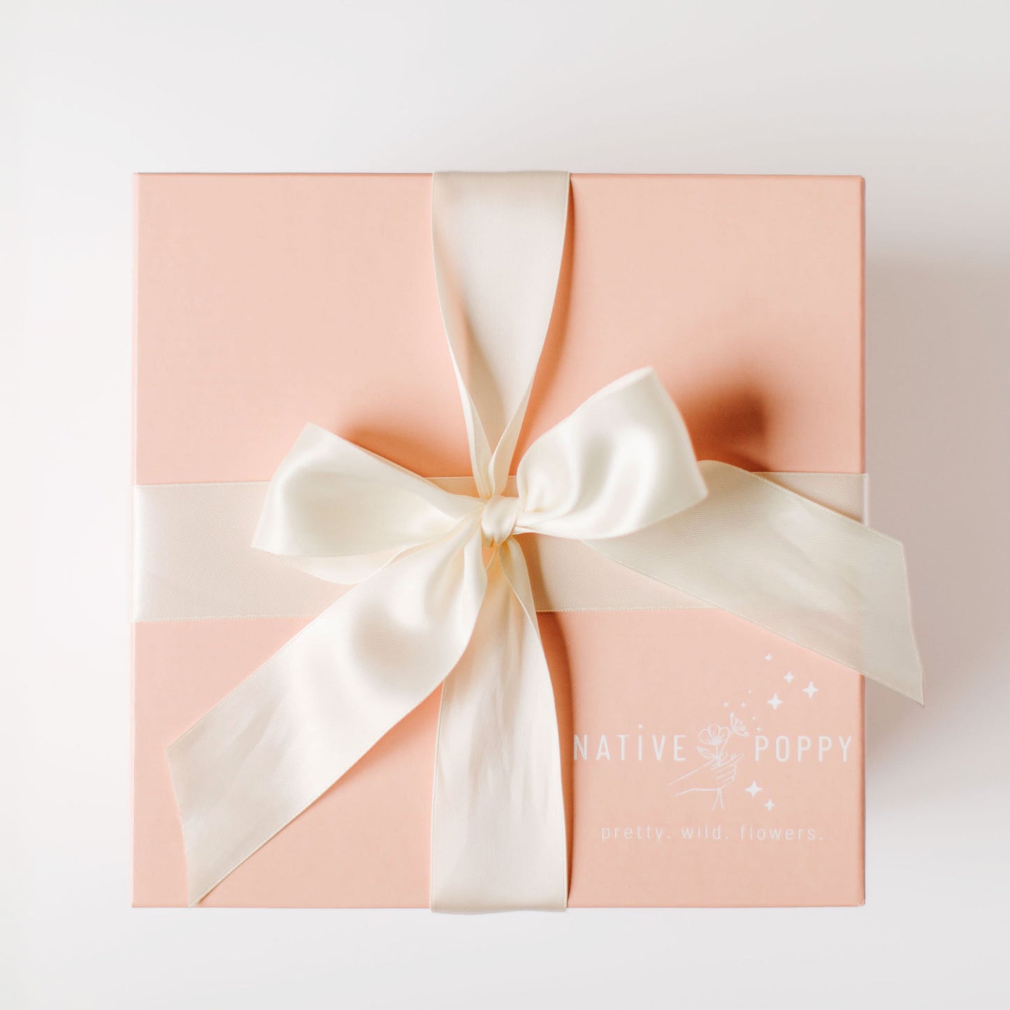 Wild Flower Club Gift Box with satin ribbon