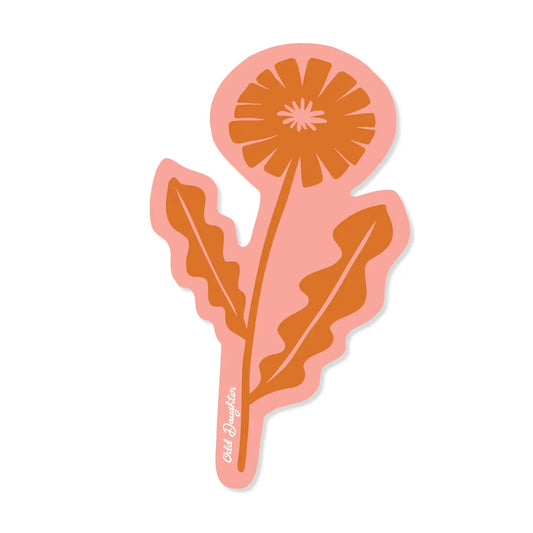 Pink Flower - Vinyl Sticker