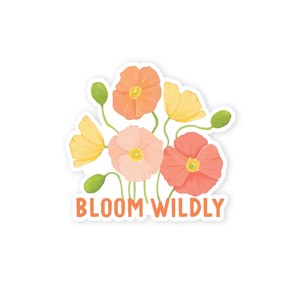 Bloom Wildly Sticker Isabella MG & Co. Native Poppy