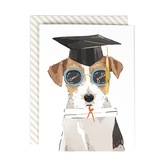 Bright Future Grad Dog Card | Amy Heitman