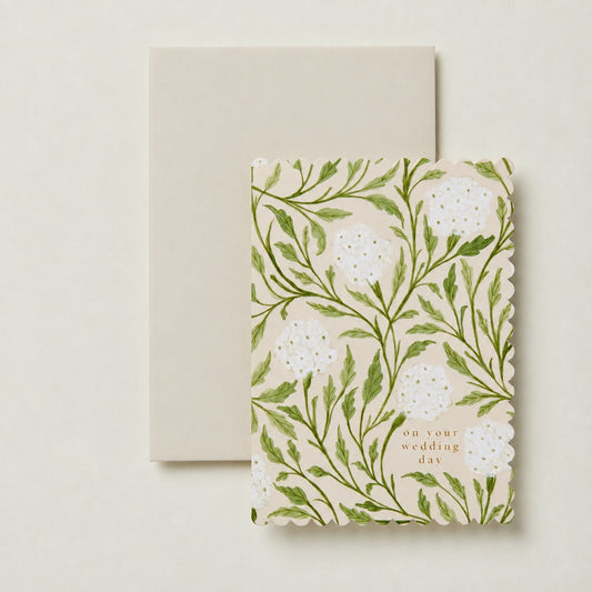 Floral Wedding Card | Wanderlust Paper