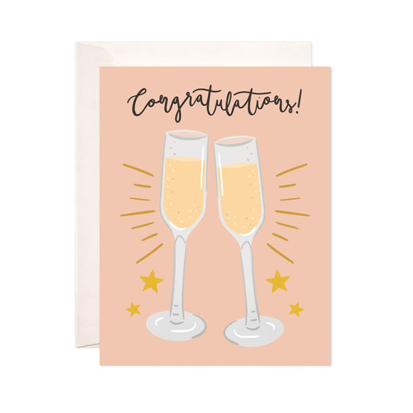 Cheers Congrats Greeting Card 