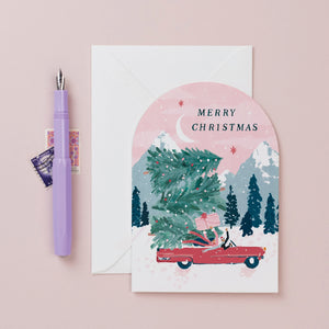 Driving Home Christmas Cards | Holiday Card