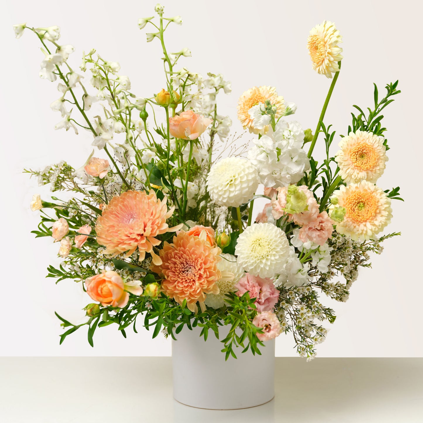 Extra large neutral + elegant flower arrangement from Native Poppy