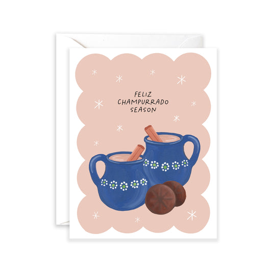 Feliz Champurrado Season Holiday Card