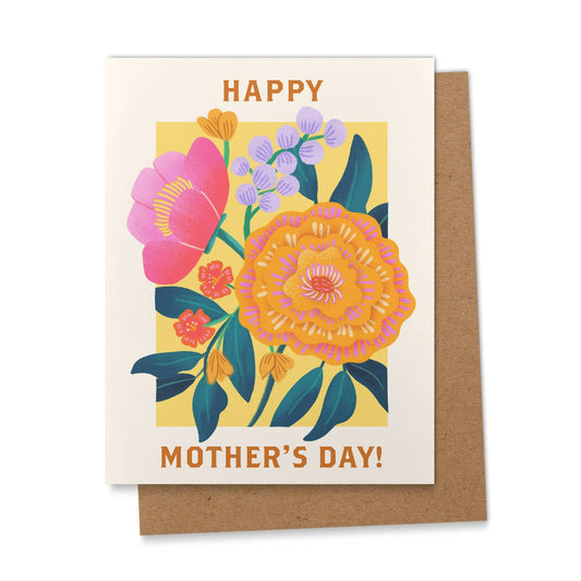 Floral Mother's Day Greeting Card