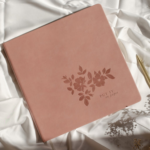 Pink Floral Sketchbook from Papel & Co