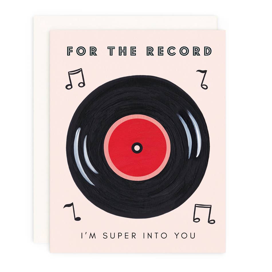 For the Record Greeting Card