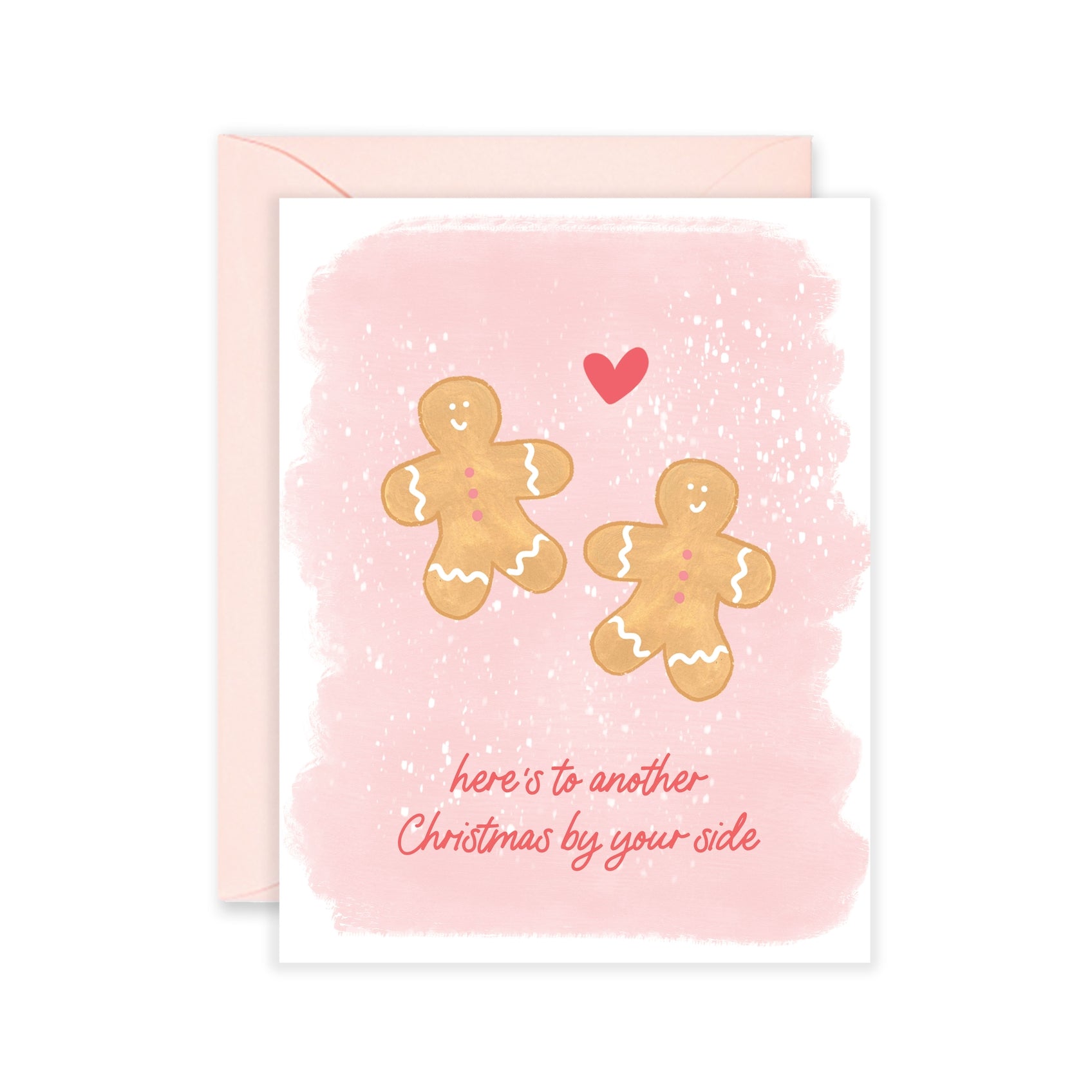 Gingerbread Couple Christmas Card