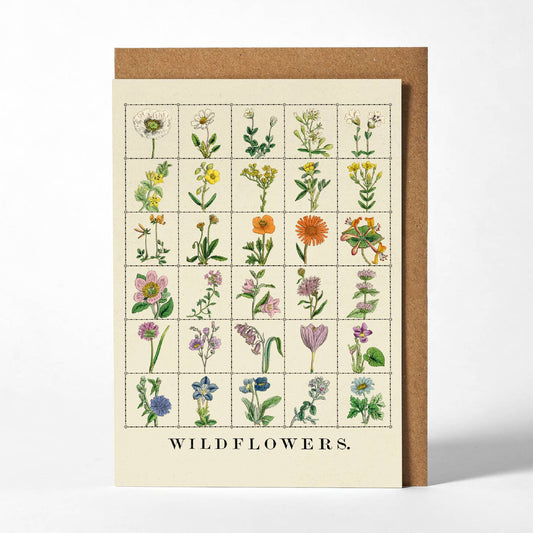 Wildflowers Greetings Card