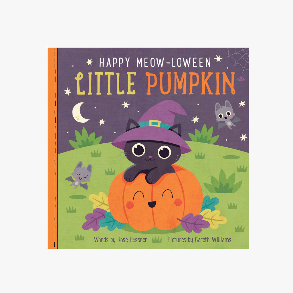 Happy Meow-loween Little Pumpkin Board Book