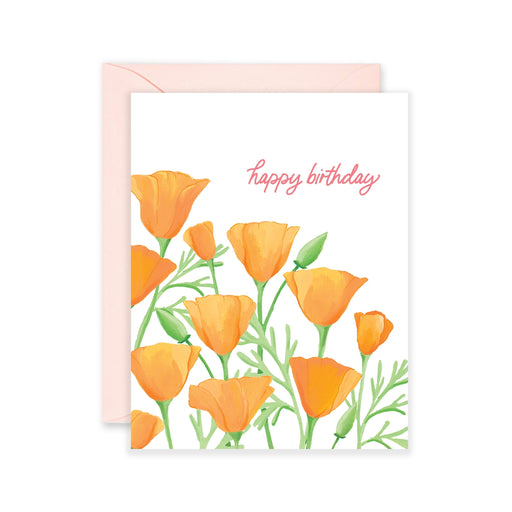 Poppies Birthday Card | Isabella MG & Co.