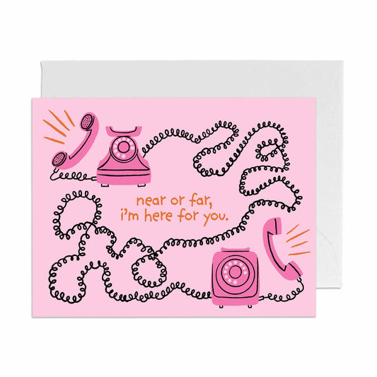 Here For You Sympathy Card