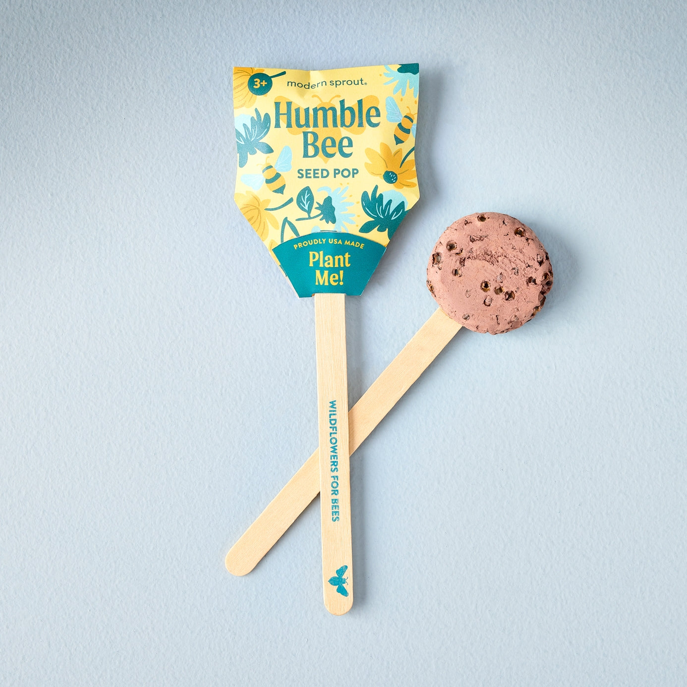 Humble Bee Pollinator Seed Planting Pops