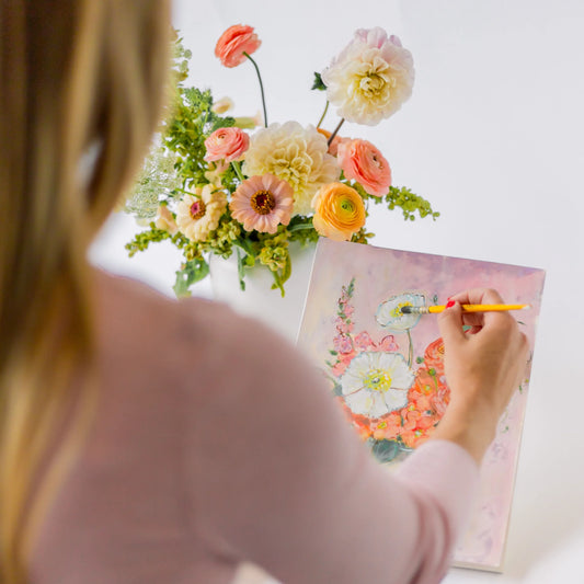 Sep. 5, 2026 - Flower Arranging Workshop + Floral Painting